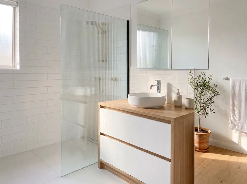 10mm Fluted Shower Panel